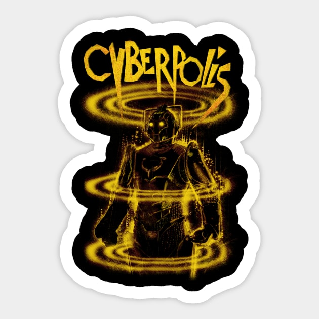 cyberpolis Sticker by kharmazero